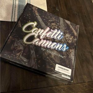 Confetti Cannons - pack of 6 Multi-color